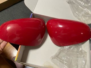 Carcasas Espejos Seat León 2 Rojas