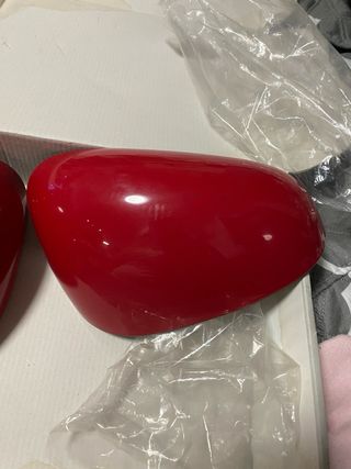 Carcasas Espejos Seat León 2 Rojas