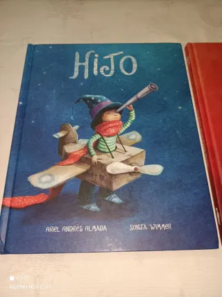 Dos libros Hijo & Hija libro lectura 