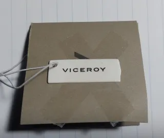 Pulsera Viceroy Hombre Acero y Piel Trenzada