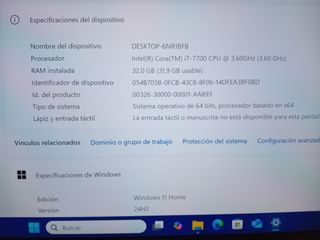PC Gaming HP i7 7700
