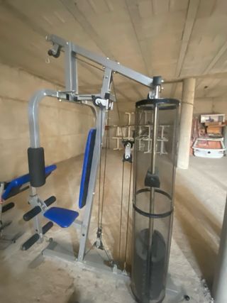 Maquina multifuncion gimnasio