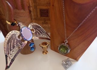 Guardapelo Salazar Slytherin Harry Potter