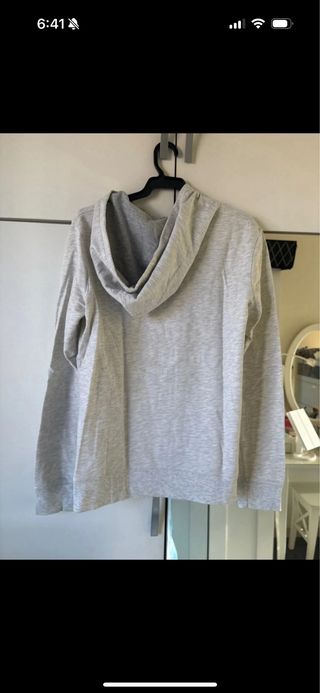 Sudadera Pull&Bear Gris Talla L