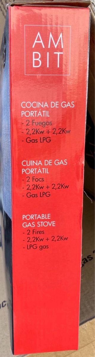 Cocina de gas portátil