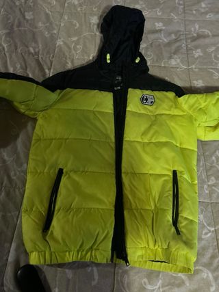 Giubbone ragazzo nero e giallo