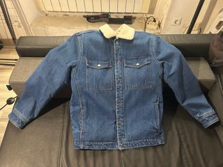 Chaqueta vaquera con borrego