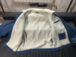 Chaqueta vaquera con borrego