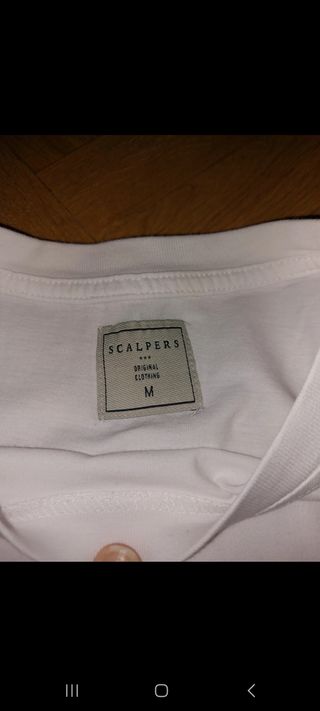 Camiseta Scalpers Blanca