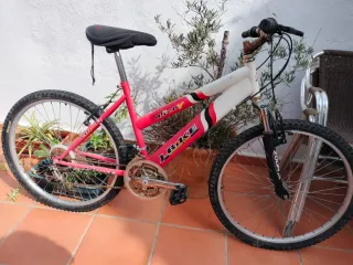 Bicicleta J-Bike Roja y Blanca