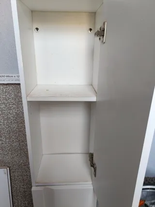 Columna Mueble Baño Blanco