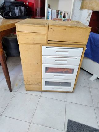 Mueble Camper todo en uno, Cocina, Agua y cajones.