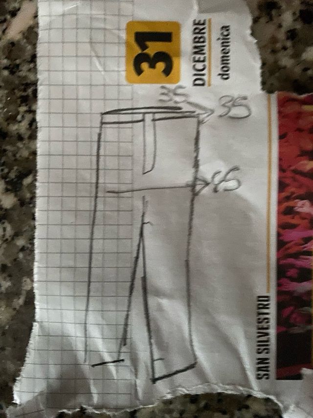 Pantaloni in velluto a coste marroni