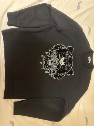 Sudadera Kenzo Tiger Negra Talla M