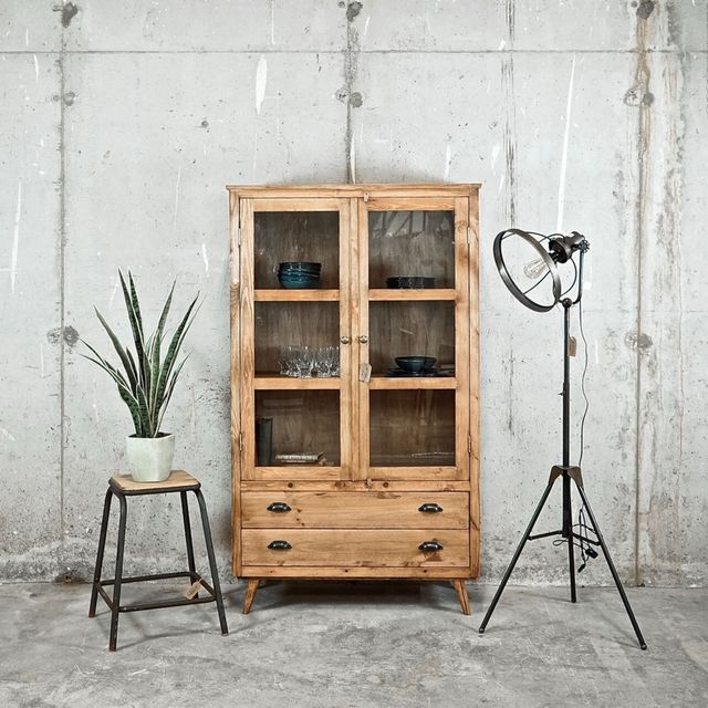 MUEBLE ALACENA VITRINA CAJONES A MEDIDA