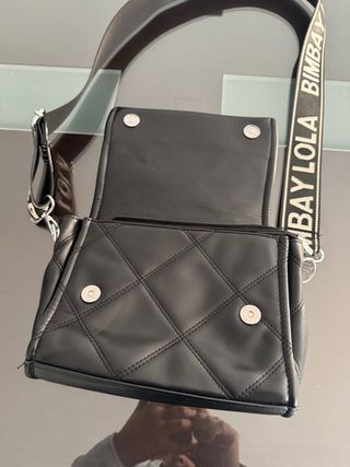 Bolso Bimba y Lola Negro Acolchado