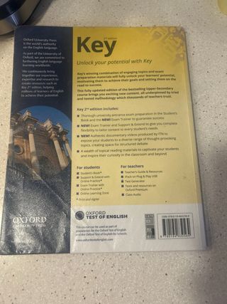 Key to Bachillerato 1. Student's Book. 2 Edition