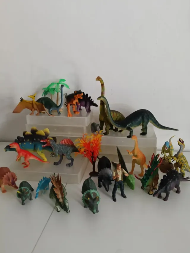 Lotto Giocattoli Dinosauri e Animali Preistorici