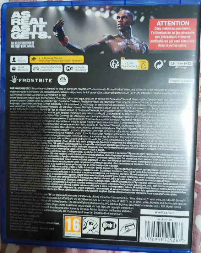 UFC 5 PS5 EA Sports