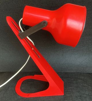 Lampada Space Age Anni 70 Rossa