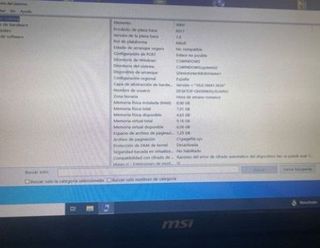 Portátil MSI i3 10a Gen