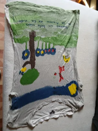 Camiseta con dibujo infantil