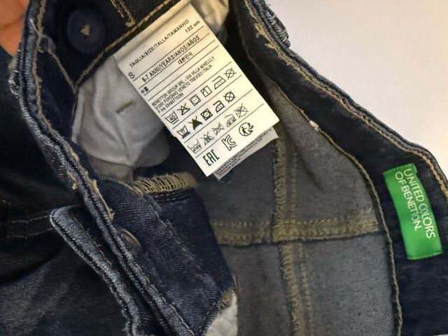 Pantalón vaquero niño Benetton 6 años