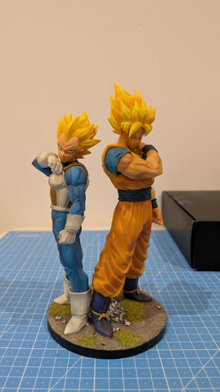 Figuras Goku y Vegeta Dragon Ball