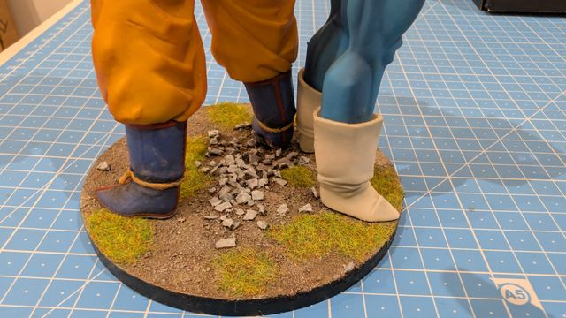 Figuras Goku y Vegeta Dragon Ball