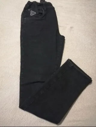 2€Pantalón vaquero CYA negro, 13-14 años 