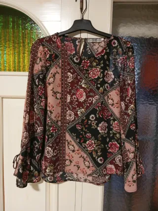 Blusa estampada floral Ramos