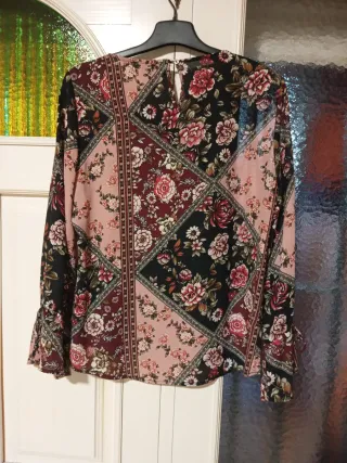 Blusa estampada floral Ramos