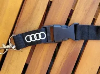 Llavero Audi Cordón de Cuello Accesorio Regalo