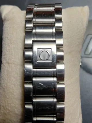 Omega Speedmaster Automático Plata/Blanco