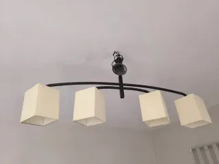 Lámpara de techo moderna 4 luces