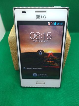 Smartphone LG E610v Bianco con Accessori