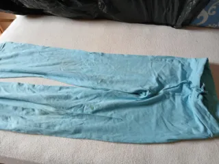 Pantalones mallas pata ancha




