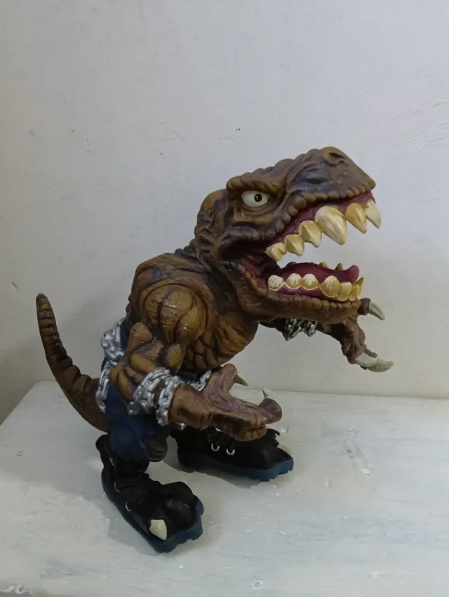 Mega T-Bone Extreme Dinosaurs Mattel Vintage