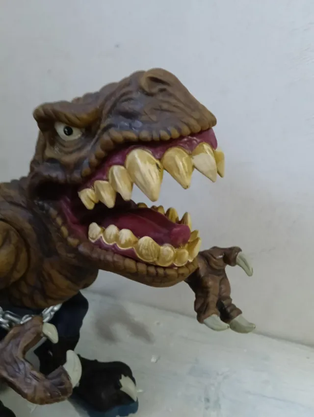 Mega T-Bone Extreme Dinosaurs Mattel Vintage