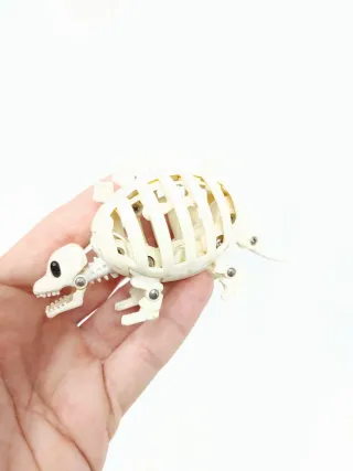 Scheletro Stegosauro Egg Monsters Bandai anni 80