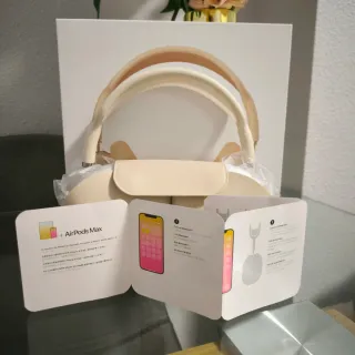 Gold/Beige Auriculares 