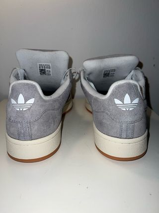 Adidas Campus Talla 43 1/3 Gris/Blanco