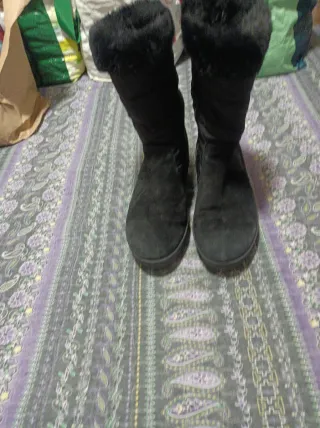 Botas altas de mujer negras