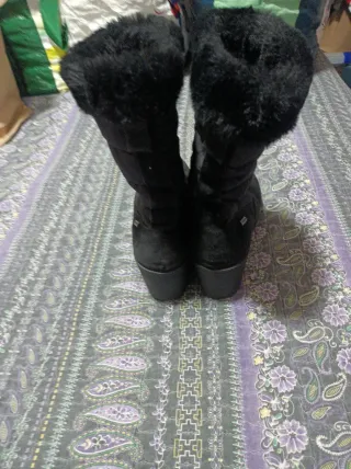 Botas altas de mujer negras