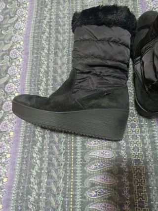 Botas altas de mujer negras