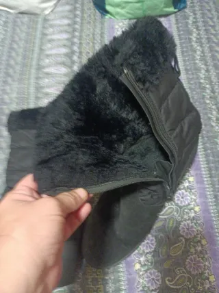 Botas altas de mujer negras