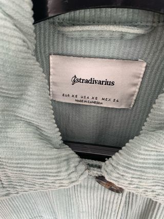 Chaqueta sobrecamisa de pana