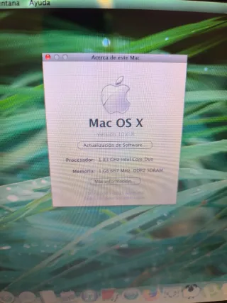 Apple MacBook 1,1 Blanco