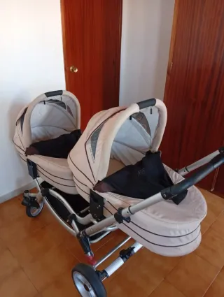 Carro gemelar reversible