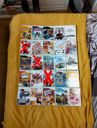 3X15€ Juegos Wii originales 3X15 Euros